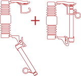 Combines fuse-blowing and fuse-savings methods